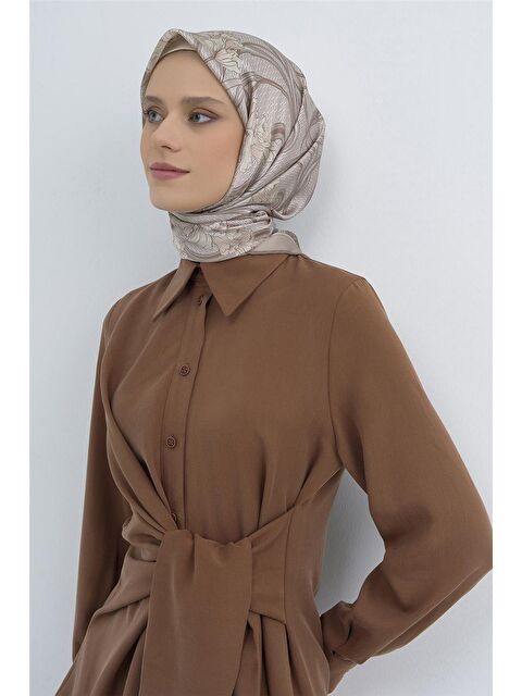 ARMİNE Saf İpek Sura Eşarp 9512D 01 - S000501896-19928