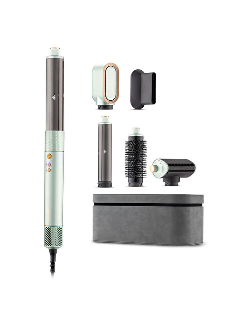 Homend Hairmony 4606h Plus Saç Kurutma ve Şekillendirme Seti Su Yeşili - S000455039-18194