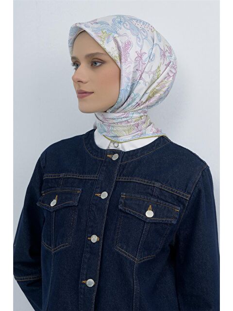 ARMİNE Saf İpek Sura Eşarp 9545D 53 - S000501830-3642