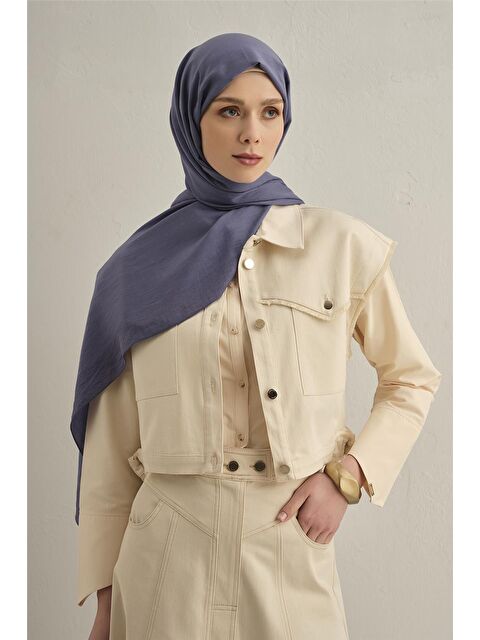 ARMİNE Bordürlü Lyocell Şal 42 - S000380275-17878