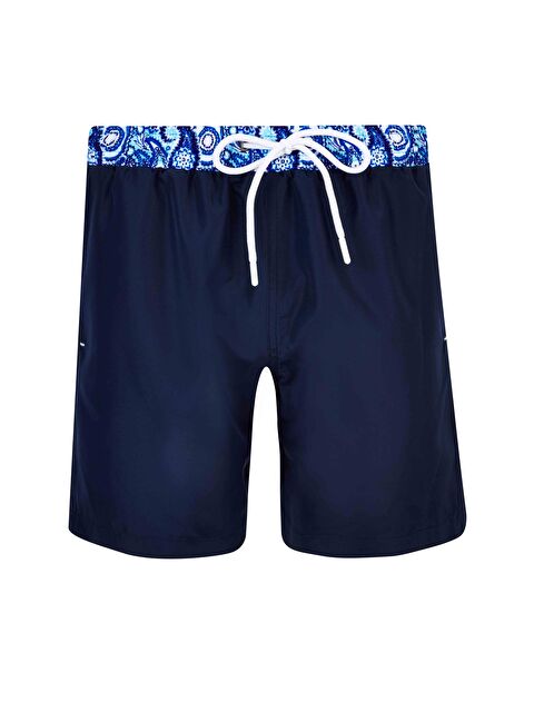 LAPİENO Erkek Deniz Havuz Şortu Montana S283 Koyu Lacivert - S000191687-29672