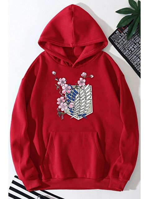 uyguntarz Unisex Flowers Baskılı Sweatshirt - S000268147-20045