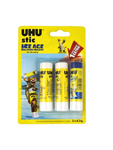 Uhu Lisanslı Stick Yapıştırıcı 8.2 gr 3 lü Blister (37395) - S000407002-20063