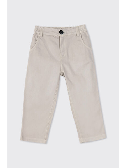 Panço Erkek Bebek Beli Lastikli Gri Pantolon - S000524718-20600