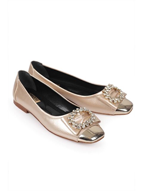 Capone Outfitters Adriana 058 Kadın Taşlı Babet - S000119975-20076