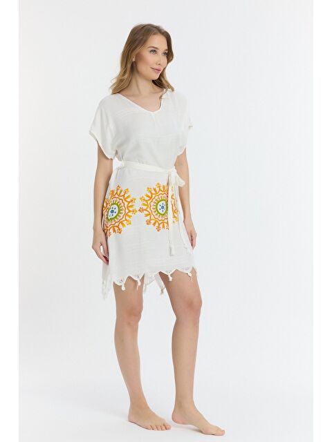 Mulberry Copia Kadın Bambu Plaj Elbisesi