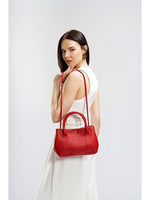 Lucky Bees Kadın Suni Deri El ve Omuz Çantası - S000197951-20045