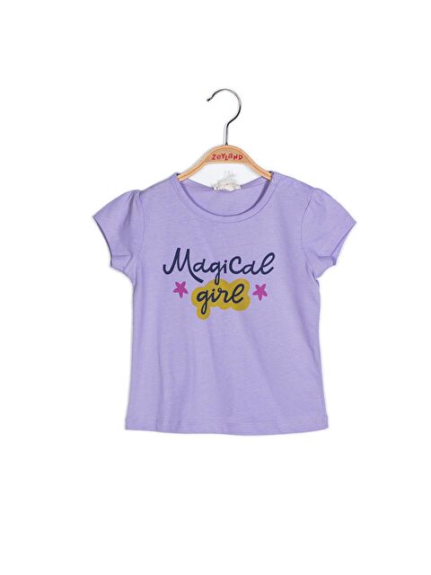 ZEYLAND Kız Çocuk Baskılı Tshirt - S000315457-20042