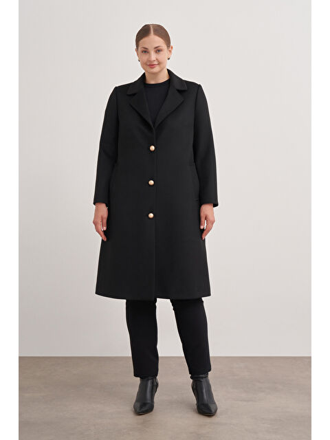 AKER 8582112 Kırlangıç Yaka Kaban - S000475476-19351