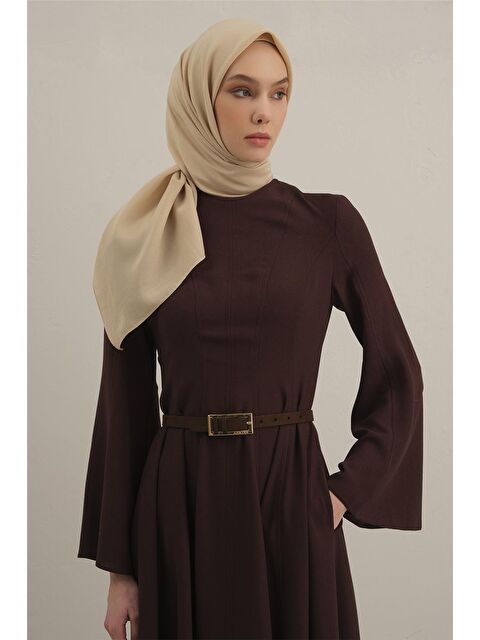 ARMİNE Bordürlü Lyocell Eşarp 64 - S000500549-19928