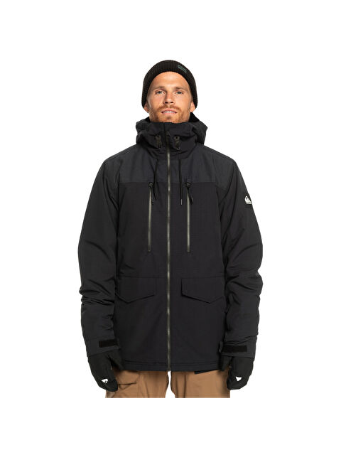Quiksilver Fairbanks Erkek Siyah Snowboard Kayak Montu - S000489965-19351