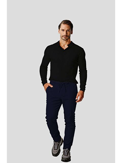 igs Lacivert Premium Jogger Erkek Pantolon – Dynamic Fit