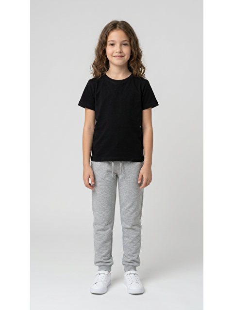 Mışıl Kids Basic Kısa Kol Kız Çocuk T-Shirt