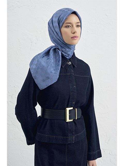 ARMİNE Elegance İpek Pamuk Dama Eşarp 26 - S000500578-3642