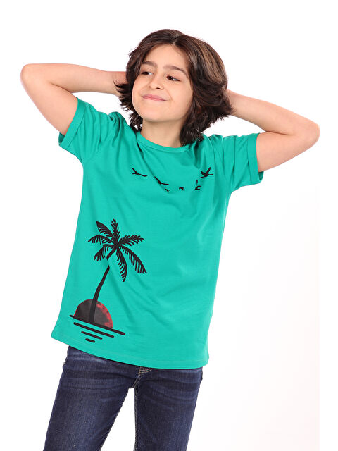 Toontoykids Erkek Çocuk Baskılı Tişört - S000344807-19416