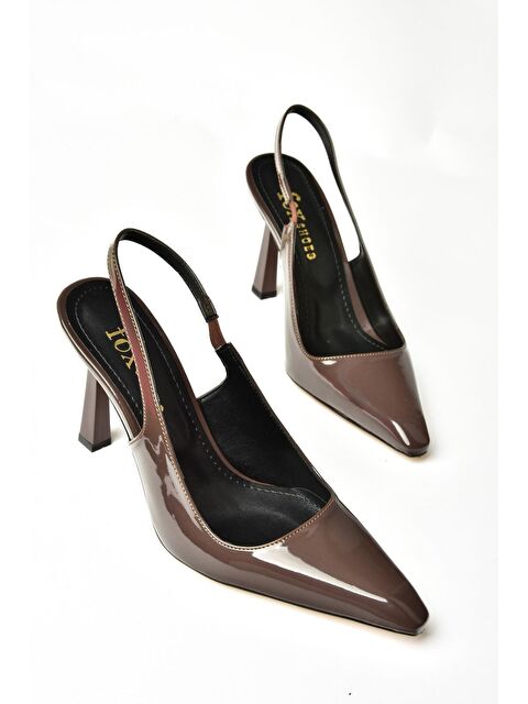 Fox Shoes S7520634 Kahverengi Kadın Topuklu Ayakkabı - S000207790-19413