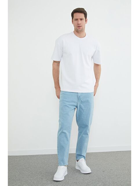 Fullamoda Fermuarlı Boyfriend Jean