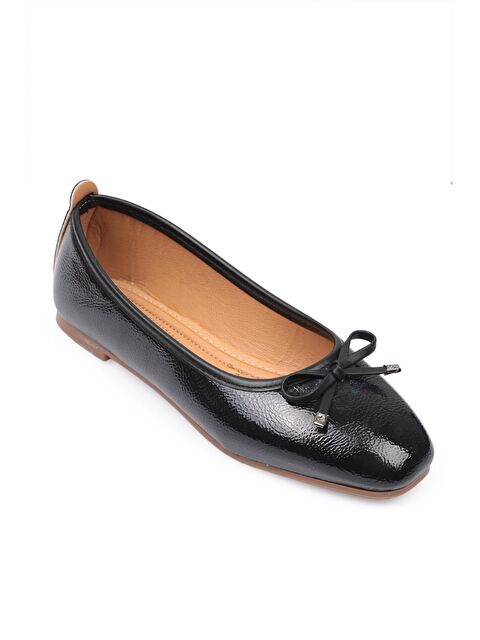 Capone Outfitters Hana Trend Kırışık Desen Kadın Babet - S000119988-19351