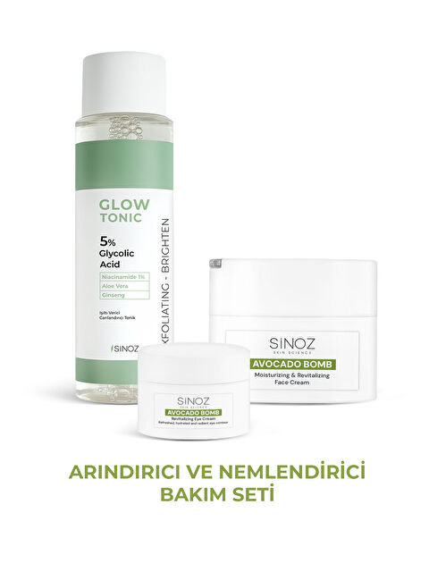 Sinoz Arındırıcı ve Nemlendirici 3'lü Bakım Seti - S000506830-26865