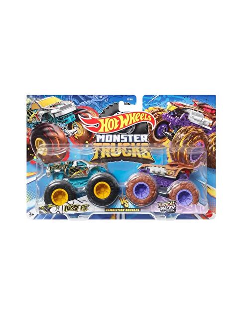 Hot Wheels Monster Trucks Güçlü İkili 1:64 Arabalar - S000151299-37243