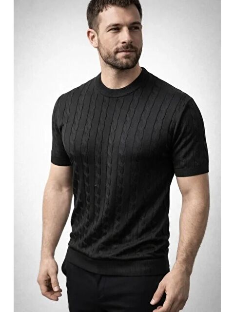 Jane's Erkek Yazlık Triko Dokuma Tişört