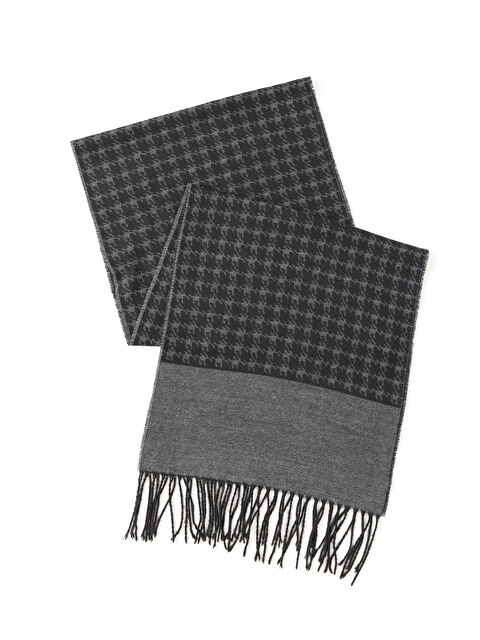 Altınyıldız Classics Erkek Siyah-Gri Desenli Atkı - S000404452-37430