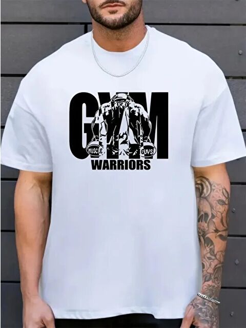 Jane's Erkek Baskılı Bisiklet Yaka Erkek Tişört