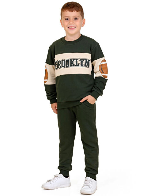 Myhanne Brooklyn Baskılı Erkek Çocuk Takım 20408 - S000435348-18547