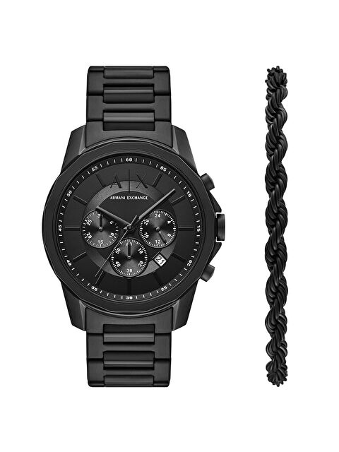 Armani Exchange AX7163SET Erkek Kol Saati ve Bileklik Seti