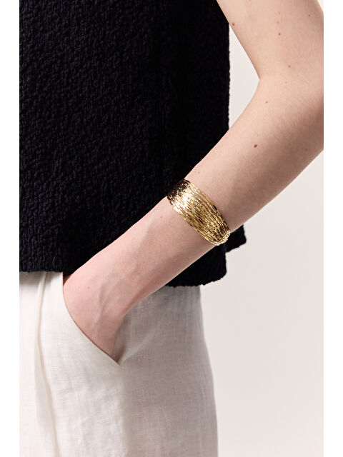 Manuka Çoklu Tel Kelepçe Gold - S000438682-20076