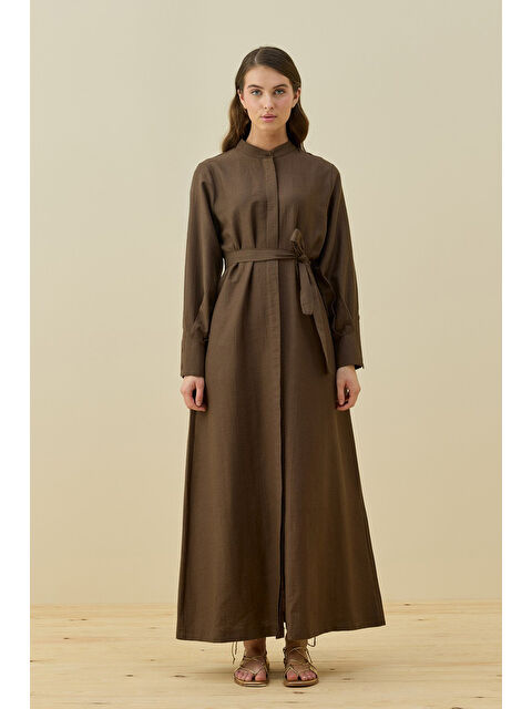 Remsa Vietnam Elbise 1777 Kahverengi - S000529258-19413