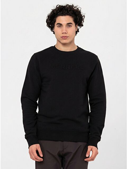 Merrell Simple Erkek Siyah Sweatshirt
