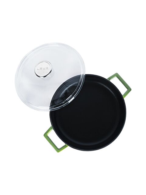 LAVA Çok Amaçlı Yayvan Tencere. Glaze Serisi Çap(Ø)24cm. - S000056468-18194