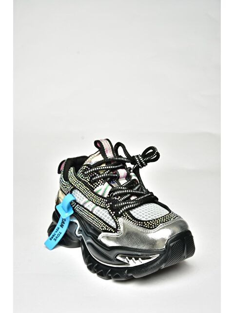 Fox Shoes U3801413 Siyah Kadın Sneakers - S000369372-19351