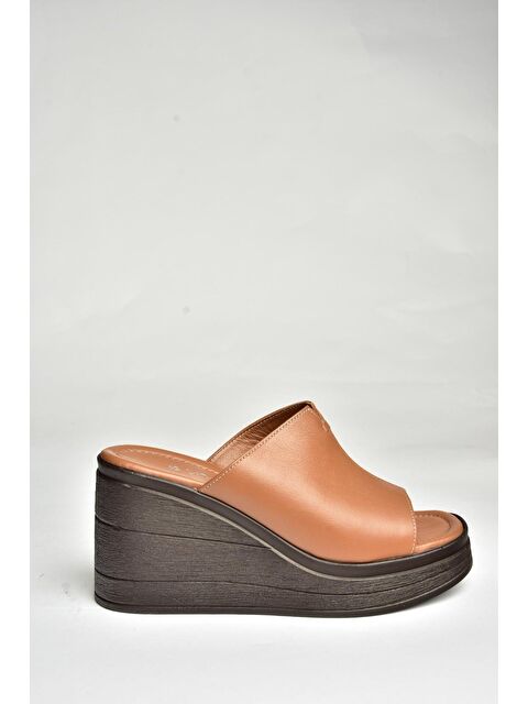 Fox Shoes P5559612 Taba Kadın Terlik - S000152392-14955