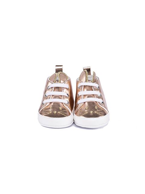 First Step Tavşan Nakışlı Rose Rugan Patik - S000057229-20028