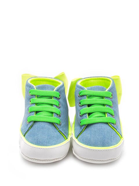 First Step Fosforlu Kurdele Patik Yeşil - S000057237-18194