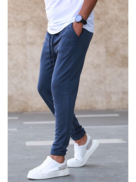 Madmext Lacivert Basic Erkek Jogger Eşofman Altı 5424
