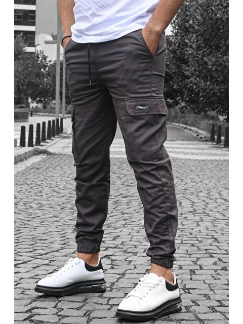 Madmext Füme Kargo Cep Jogger Pantolon 5437