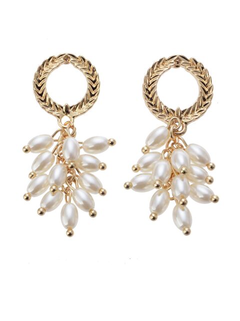 Pelin Aksesuar İncili Üzüm Küpe - S000048658-23173