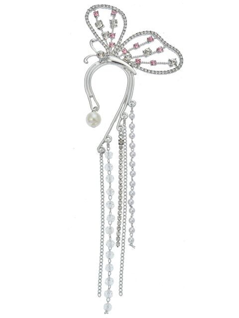 Pelin Aksesuar Kelebek Taşlı Kulak Aksesuarı (SAĞ Kulak) - S000048671-23173