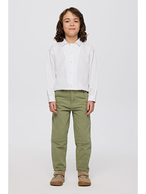 Panço Erkek Çocuk Haki Pantolon - S000333781-18547