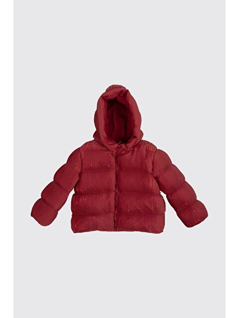 Panço Kız Çocuk Piliseli Kırmızı Şişme Kaban - S000333672-20045