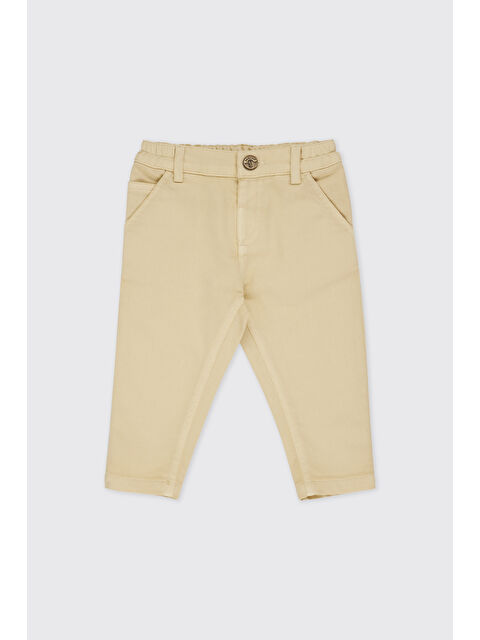 Panço Erkek Bebek Düğmeli Bej Pantolon - S000333745-19928