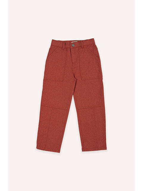 Panço Erkek Çocuk Kiremit Rengi Pantolon - S000320029-19957