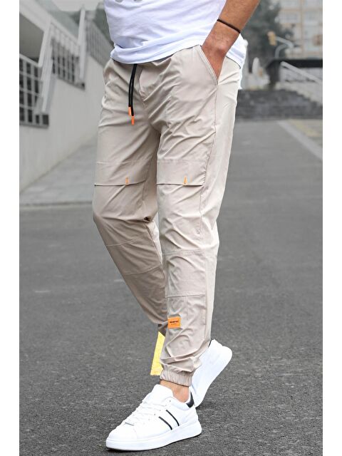 Madmext Basic Bej Erkek Jogger Eşofman Altı 5412 - S000031810-19928