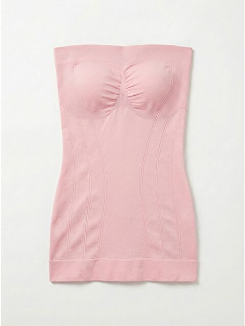 C&City C15005 Straplez Desenli korse Atlet Pembe - S000223033-20024