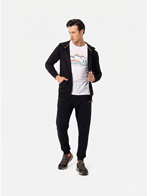 Merrell Scope Siyah Erkek Fermuarlı Sweatshirt Hırka