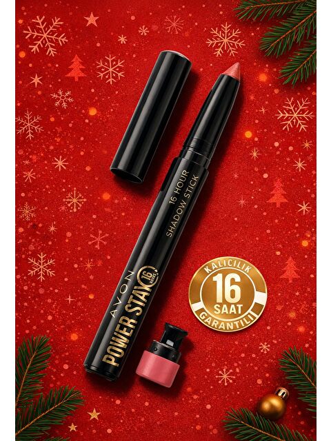 AVON Power Stay Shadow Stick Kalem Far Blushing Pink - S000190965-10231