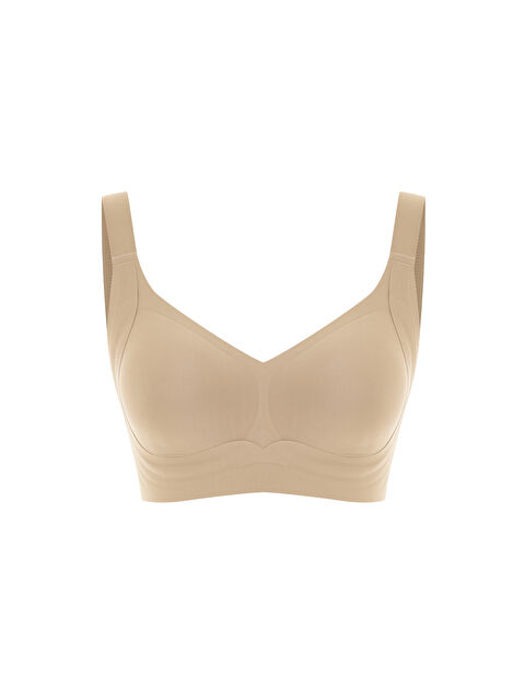 Hnx Dikişsiz İz Yapmaz Balensiz Toparlayıcı Çıkarılabilir Pedli Geniş Askılı Konfor Sütyen - S000499009-26407